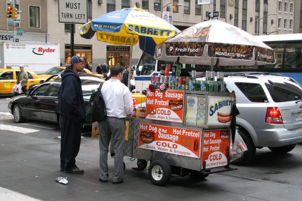Street Vendors, New York City